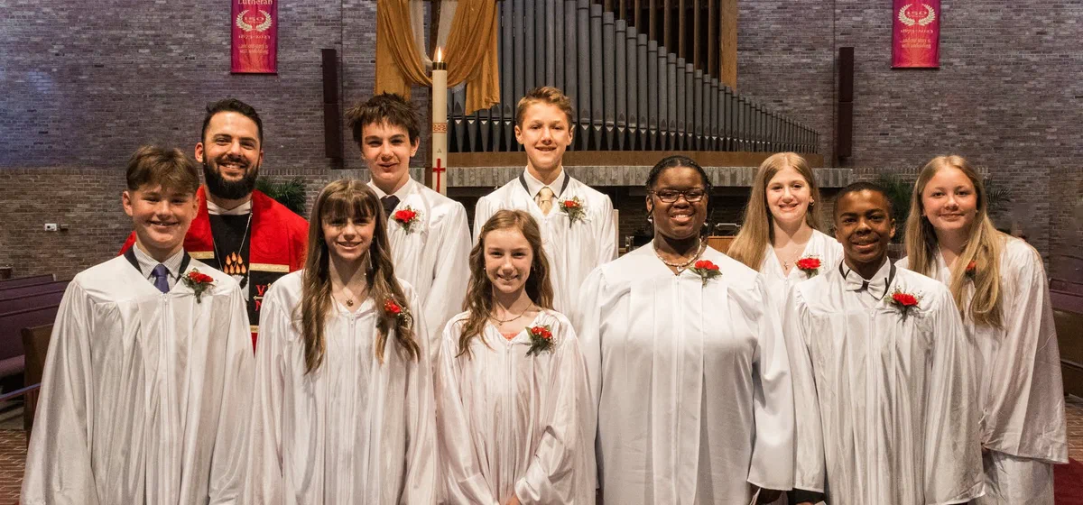 The St. Paul congregation gathered for worship